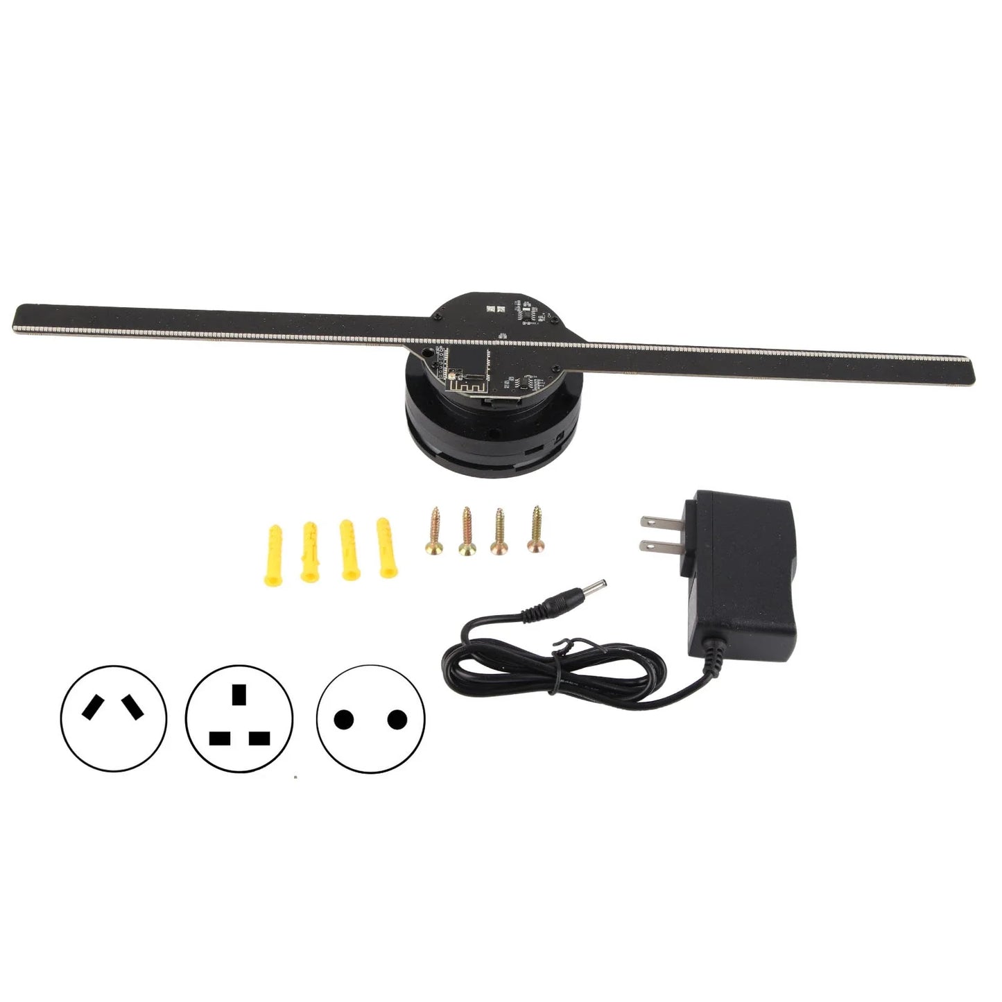 HoloVision™ - 3D Hologram LED Fan Display