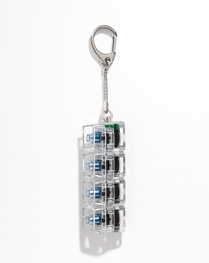 Clicky™ - Key(Chain)Board Fidget