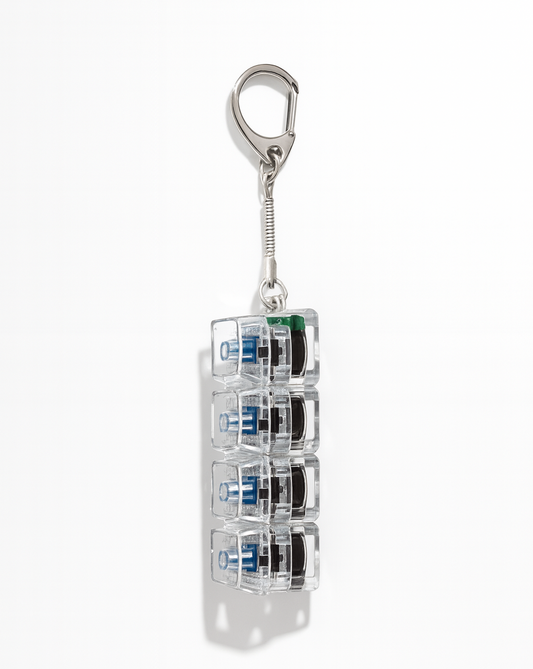 Clicky™ - Key(Chain)Board Fidget